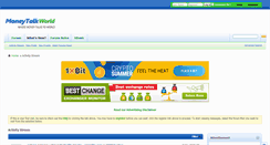 Desktop Screenshot of moneytalkworld.com
